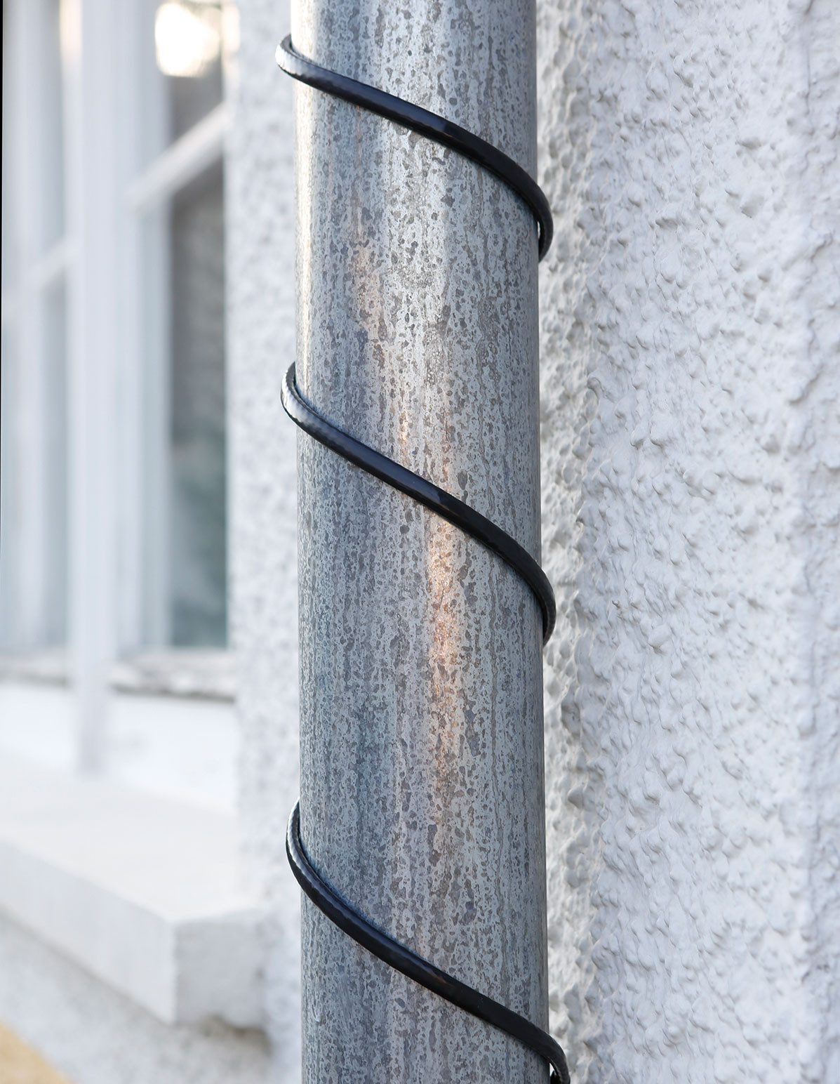 as - Schwabe Eis-Stop-Heizkabel, Thermostat, IP44, 230V, 16A Rohrbegleitheizung, (200 cm), für den ständigen Einsatz im Außenbereich