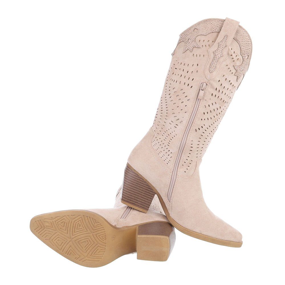 Ital-Design Damen Cowboyboots Western Westernstiefel (84160583) günstig online kaufen