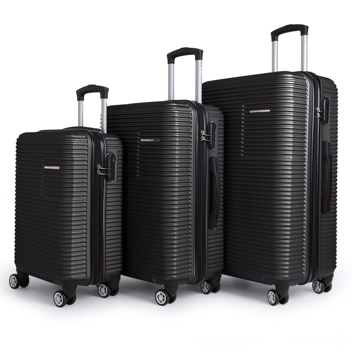 NEWCOM Hartschalen-Trolley Hartschalenkoffer / ABS Reisekoffer günstig online kaufen