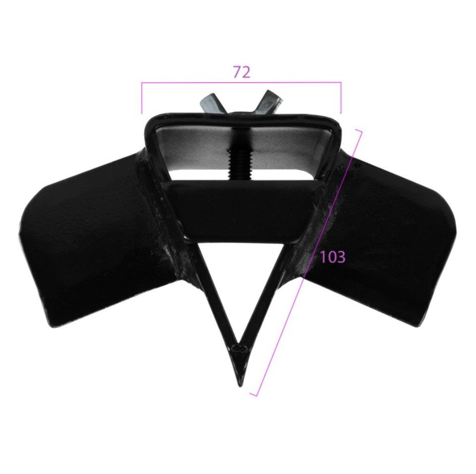 EBERTH Holzspalter Ersatz-Spaltkreuz, ideal LS3-7T52 7 Tonnen Buchenspalter, Robustes Multispaltkreuz