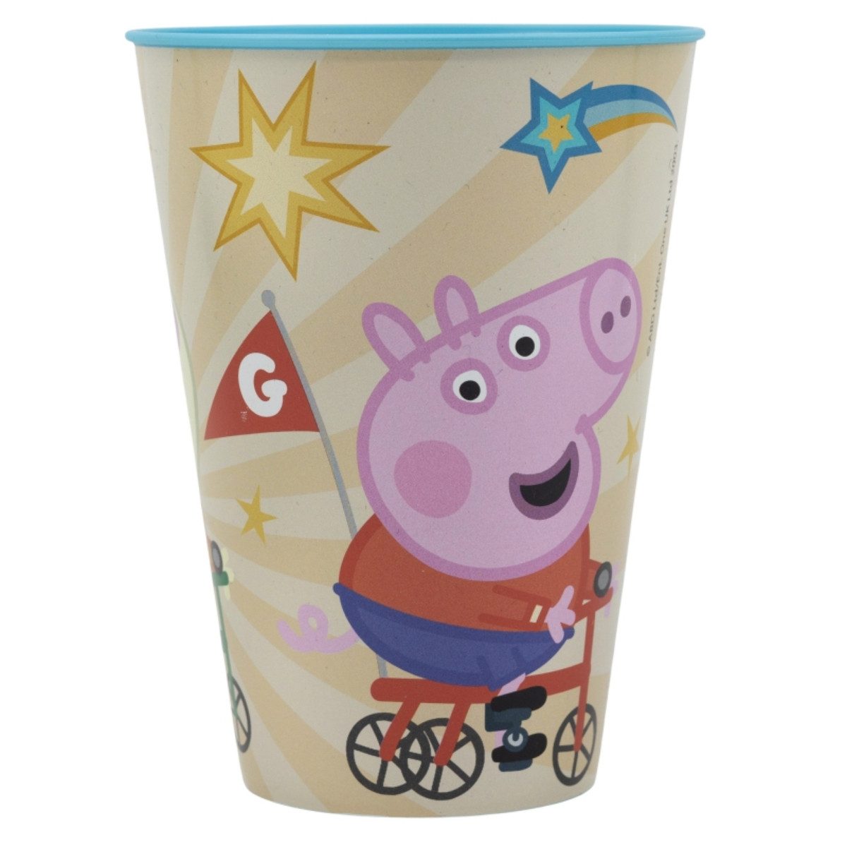 Storline Kinderbecher Peppa Pig 430 ml Trinkbecher für Kita & Frühstück, Plastik