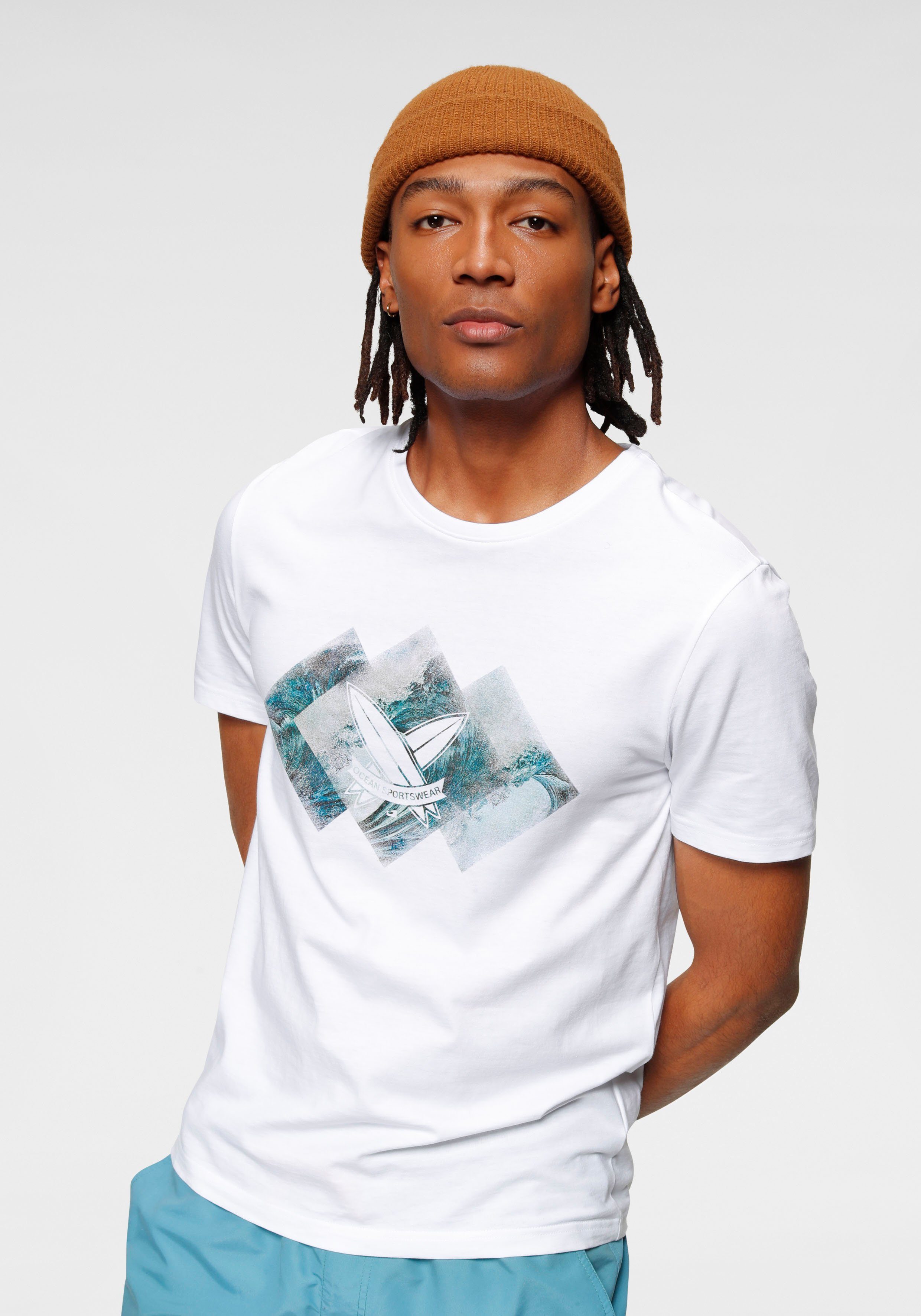 Ocean Sportswear T-Shirt (2er-Pack) kurzärmelig, schmal günstig online kaufen