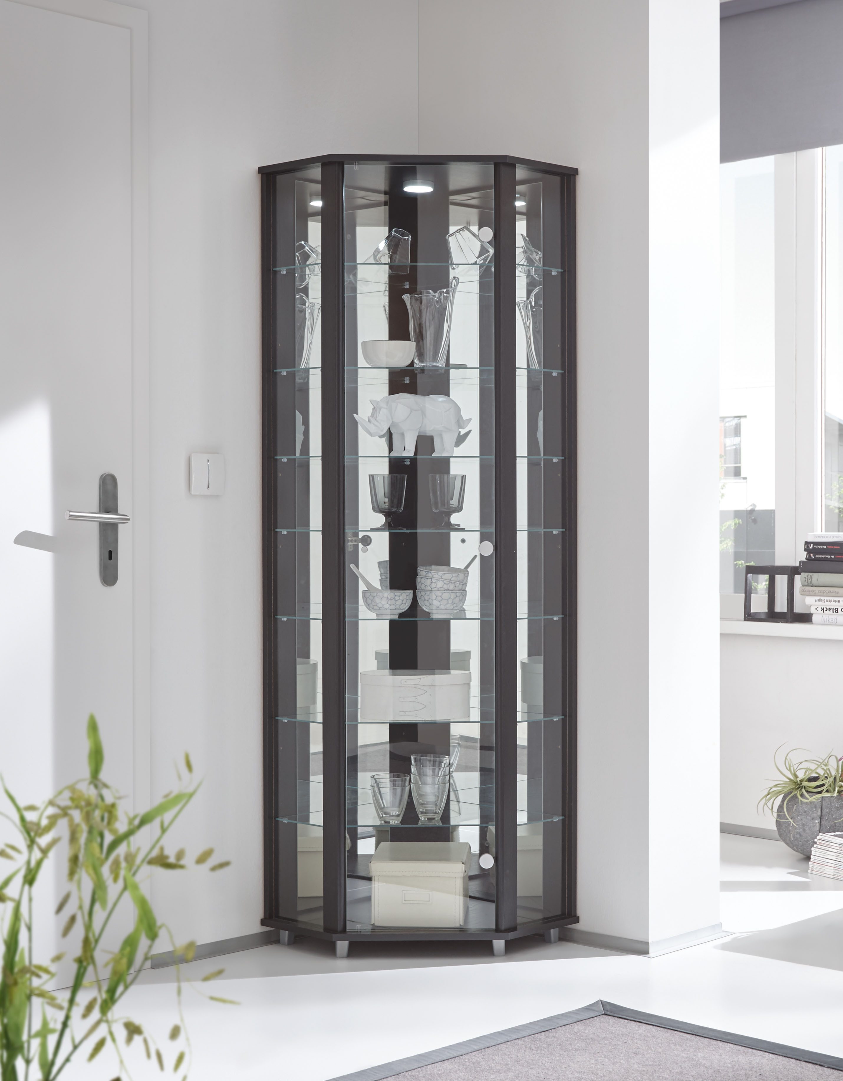 fif möbel Eckvitrine TRIO Höhe ca. günstig online kaufen