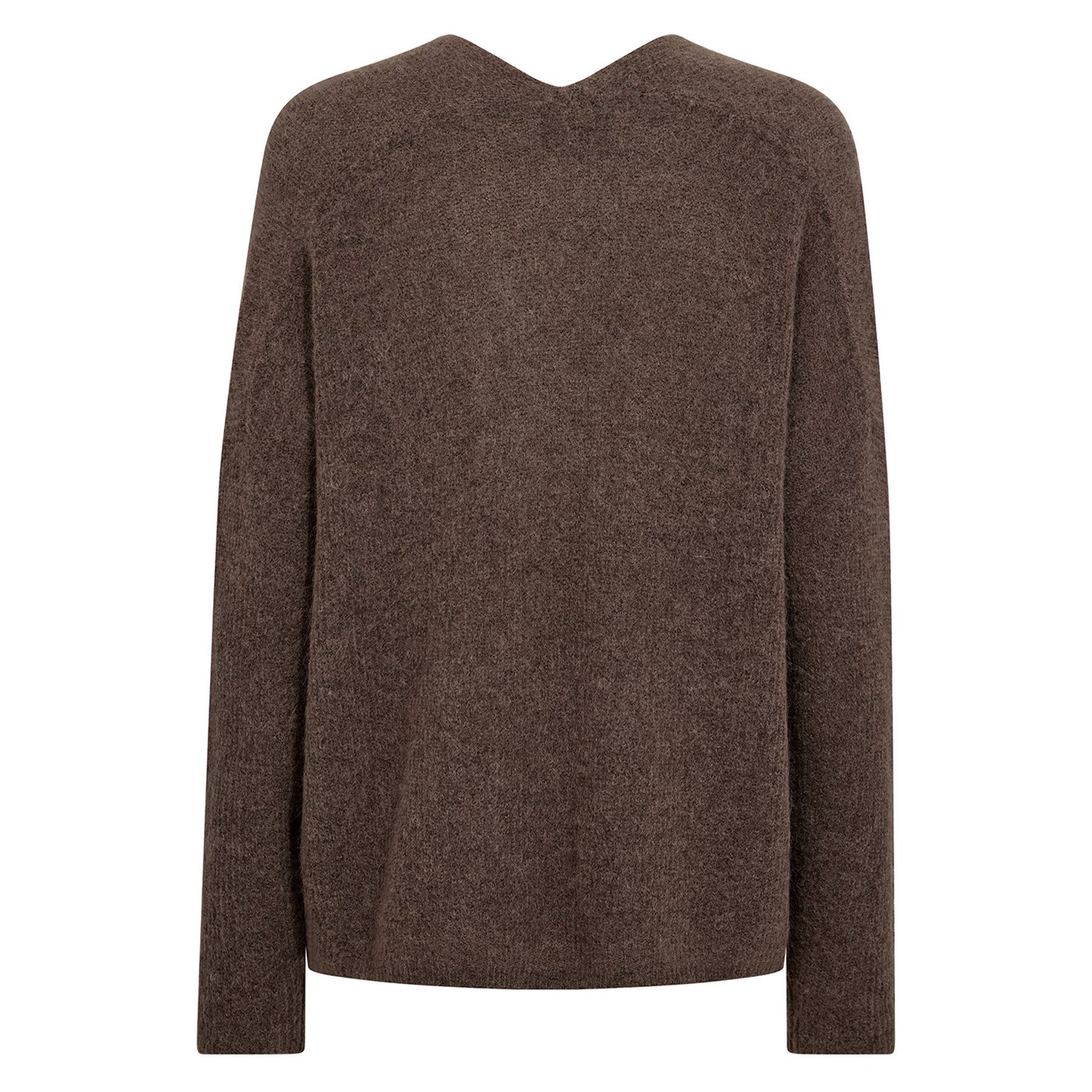 Mos Mosh Strickpullover MOS MOSH Pullover THORA mit Alpaka - Falcon