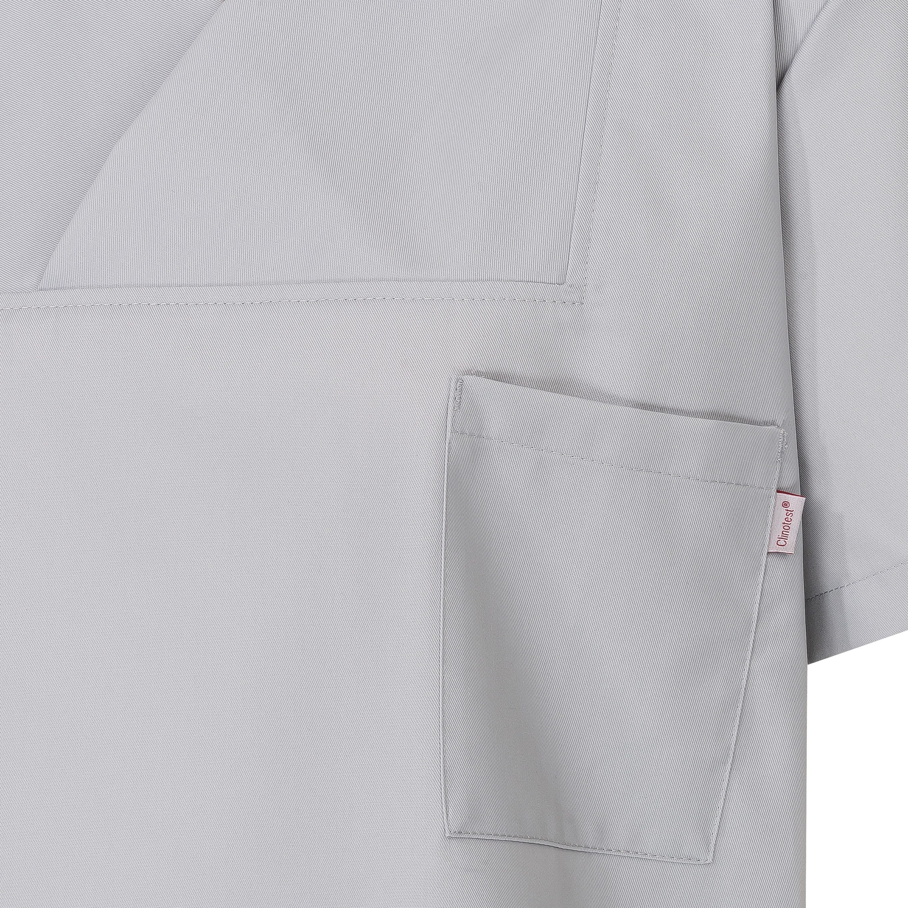 Clinotest Funktionsbluse Kasack für Damen & Herren – kochfest - 50% Baumwolle/50% Polyester
