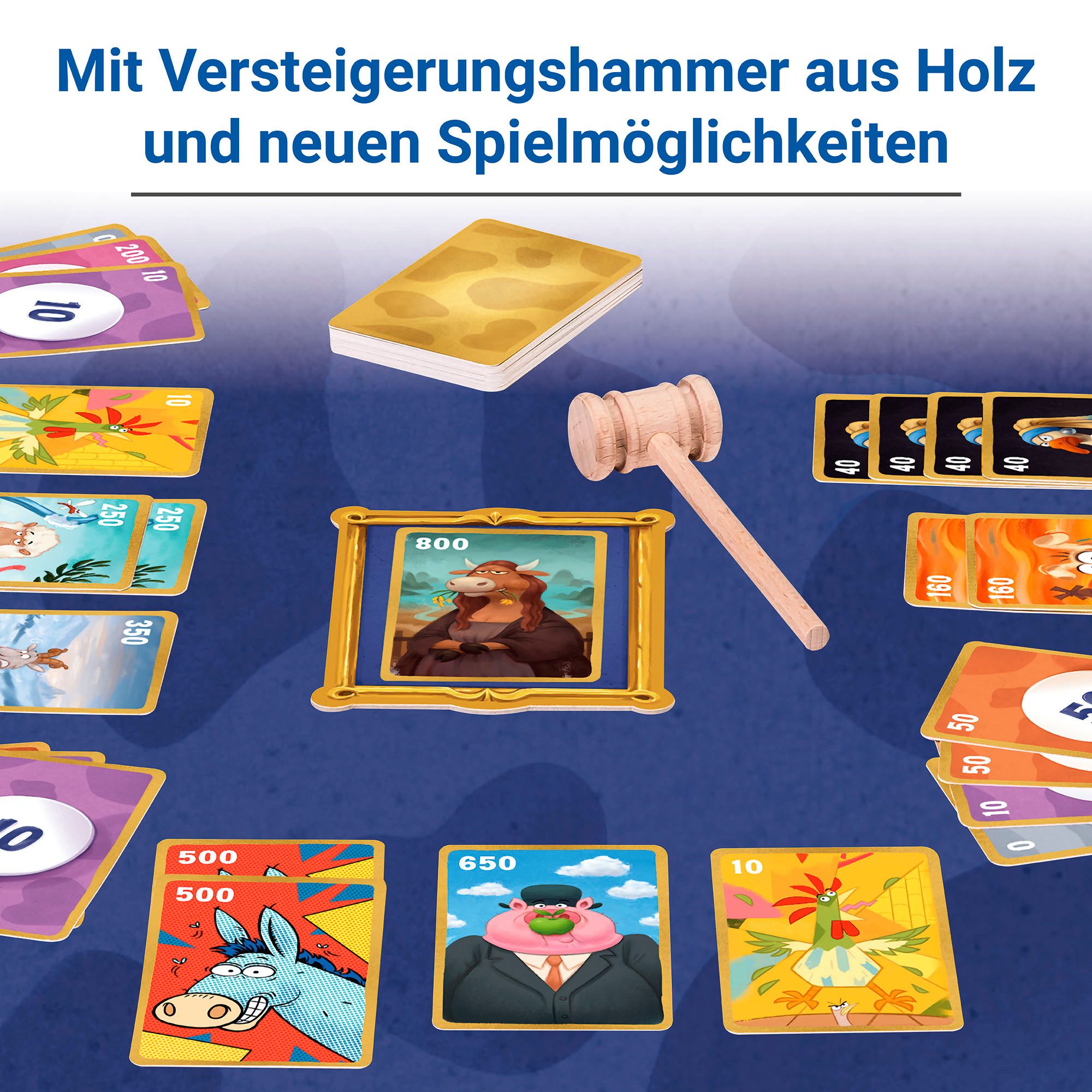 Ravensburger Spiel Kuhhandel 40 Jahre Jubiläumsedition, Kartenspiel, Made in Europe
