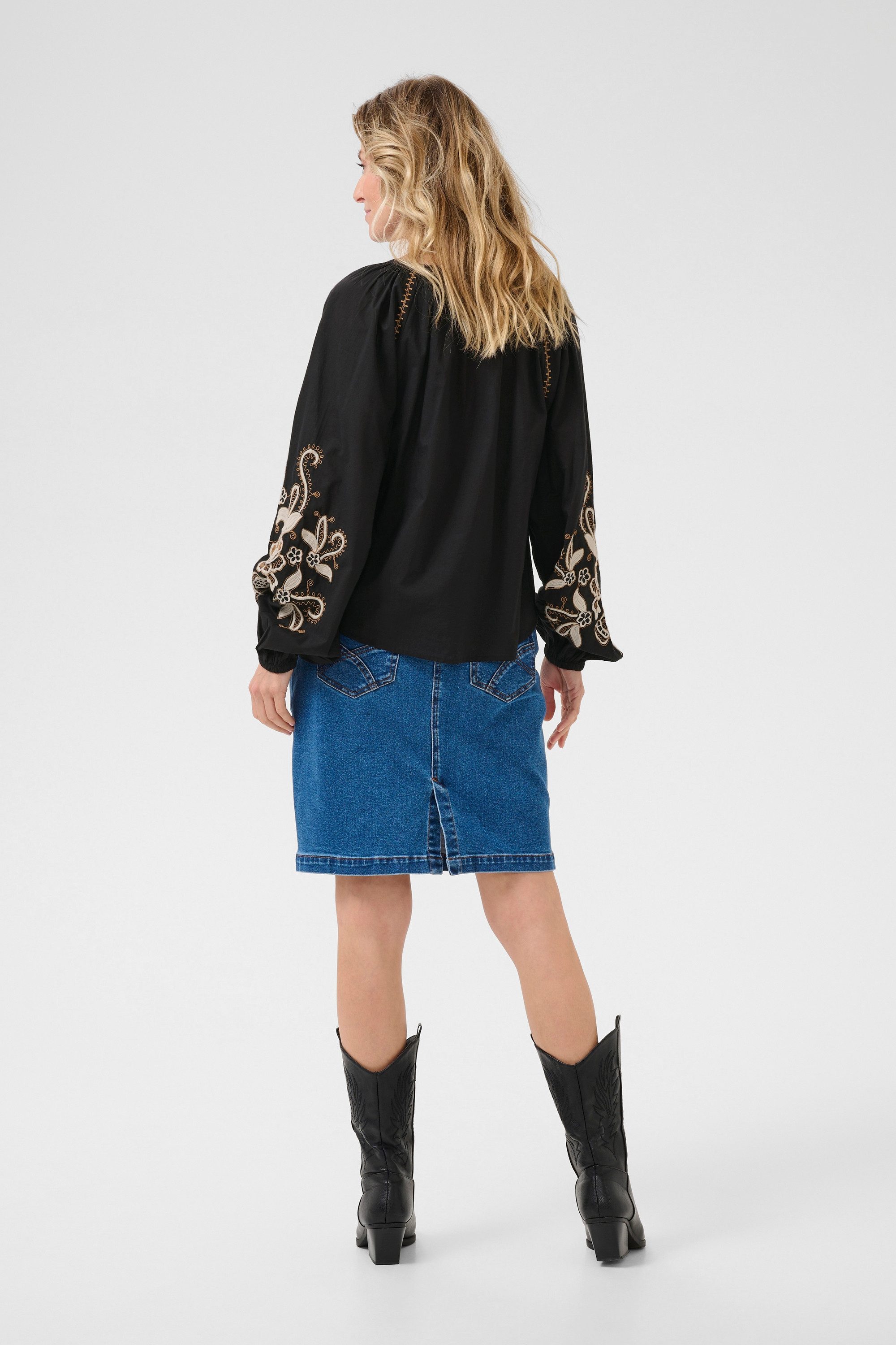 Langarmbluse Langarm-Bluse CRJessica
