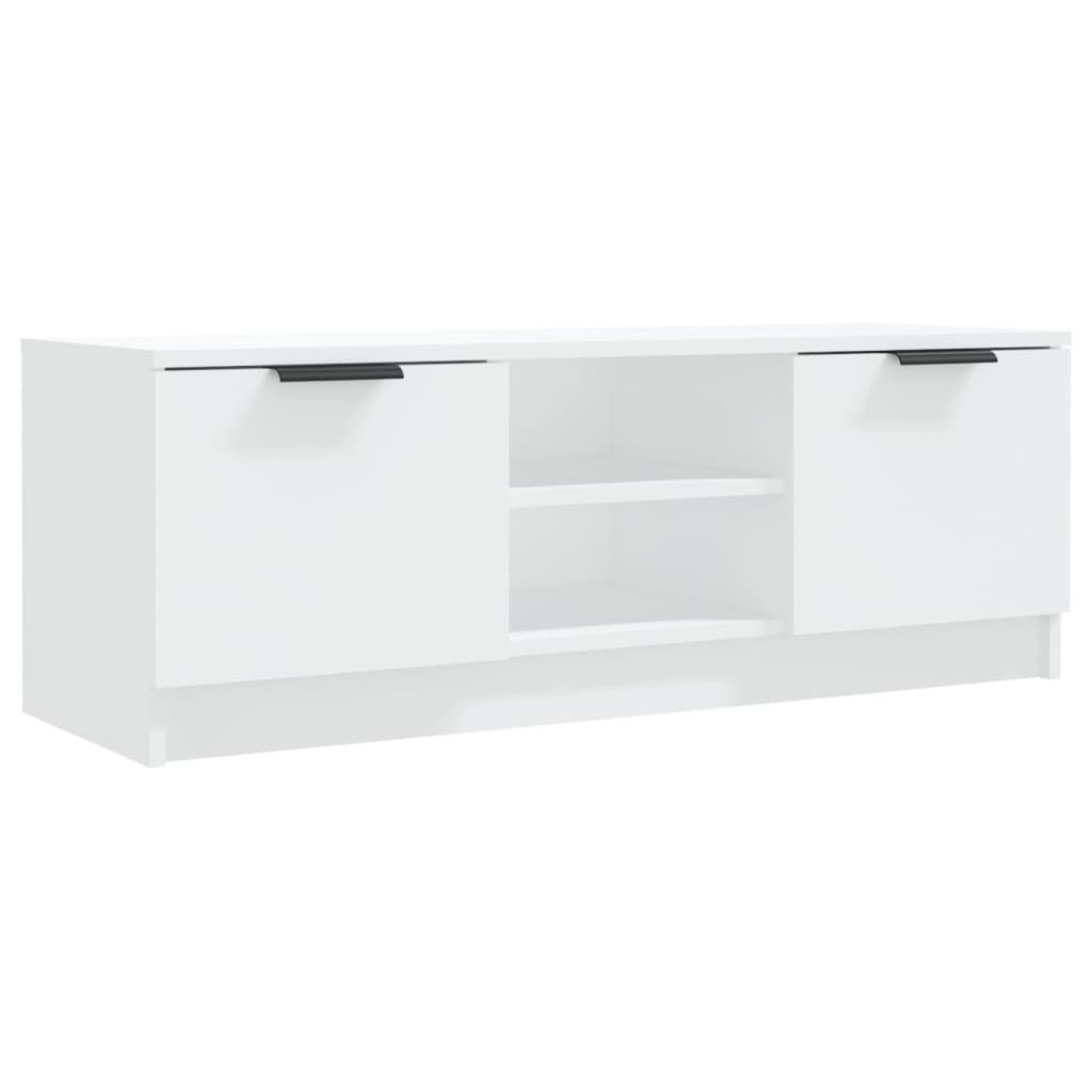 TV-Schrank NA TV-Schrank Weiß 102x35x36,5 cm Spanplatte Lowboard