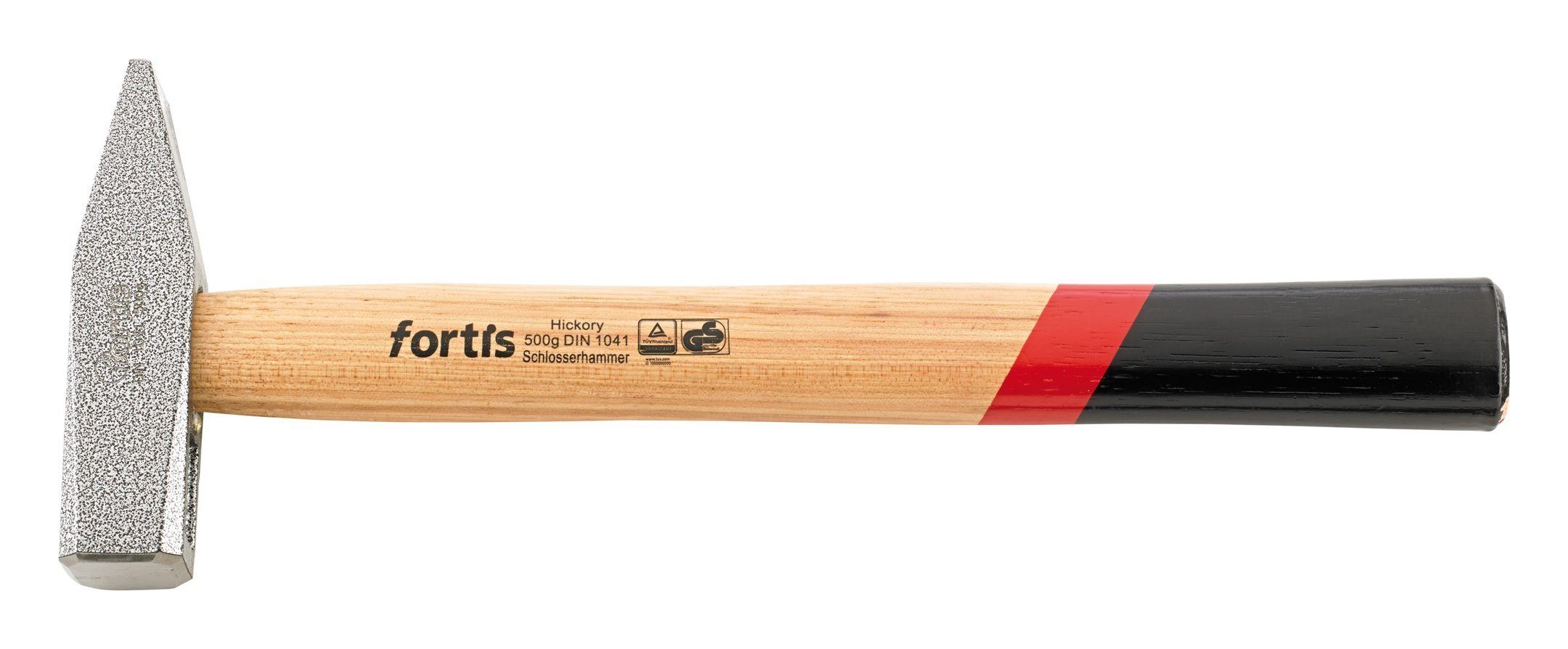 fortis Hammer, Schlosserhammer DIN1041 300g Hickory