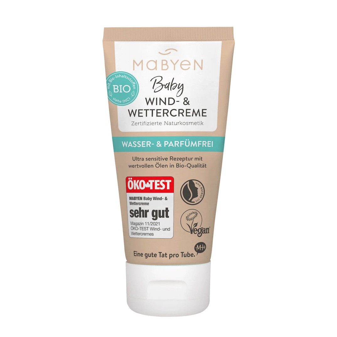 MABYEN Feuchtigkeitscreme MABYEN Baby Wind- und Wettercreme 50ml, 1-tlg.