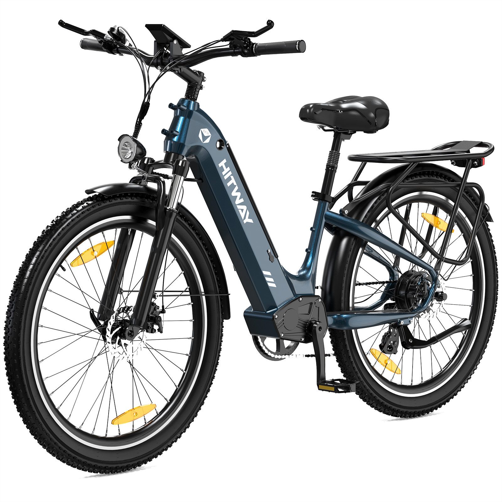 E-Bike Pedelec 26 *3,0 zoll Elektrofahrrad mit 48V18Ah Akku bis zu 120km