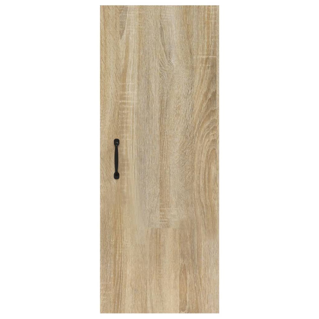 Eiche vidaXL cm Sonoma Regal Holzwerkstoff, 34,5x34x90 Sonoma-Eiche 1-tlg. Hängeschrank