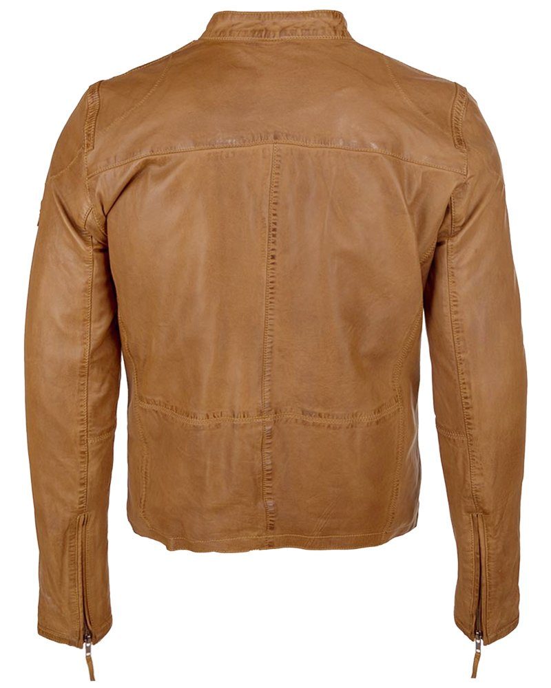 JCC Lederjacke Macadam cognac