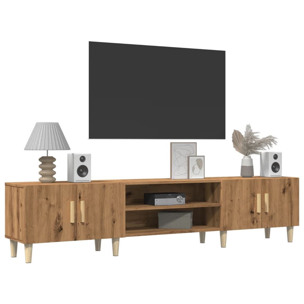 vidaXL TV-Schrank TV-Schrank Artisan-Eiche 180x31,5x40 cm günstig online kaufen