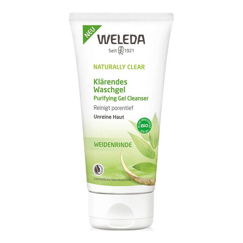 Gesichtsreinigungsgel Weidenrinde Naturally Clear - Klärendes Waschgel 100ml