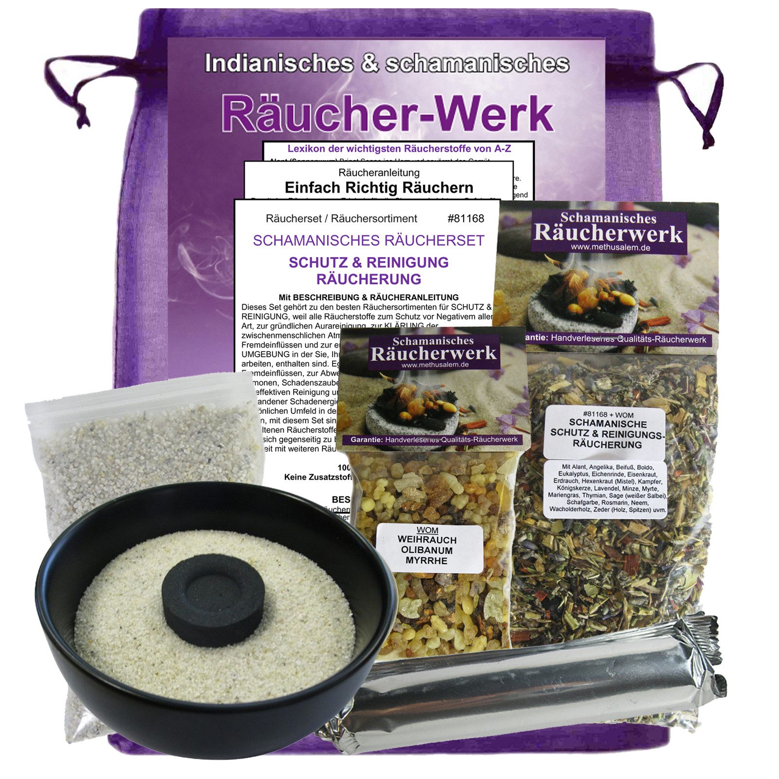 MyTobaQ Räucherschale Schamanische Schutz & Reinigungs Räucherung 7-TLG RÄU günstig online kaufen