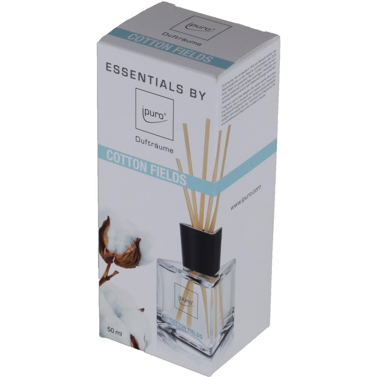 ipuro Cotton Fields - Fragrance Oil Refill - 200ml Refill Diffuser