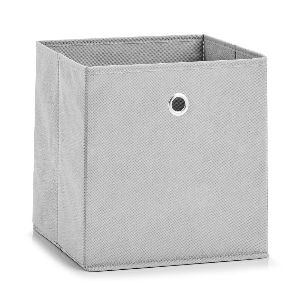Zeller Present Aufbewahrungsbox zeller Box VIVIAN grau BHT 28x28x28 cm grau günstig online kaufen