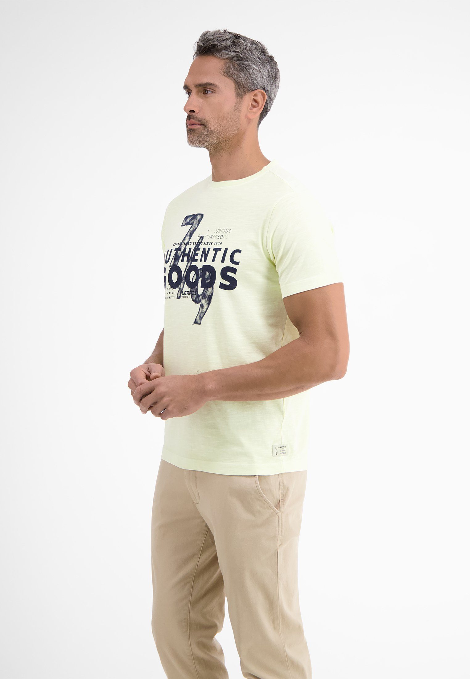 LEMONGRASS T-Shirt LERROS *Authentic T-Shirt Goods* LERROS