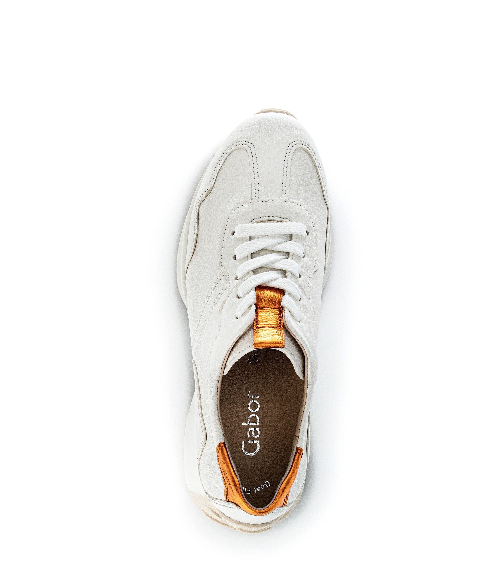 Gabor Weiß / (latte/orange 23) Sneaker