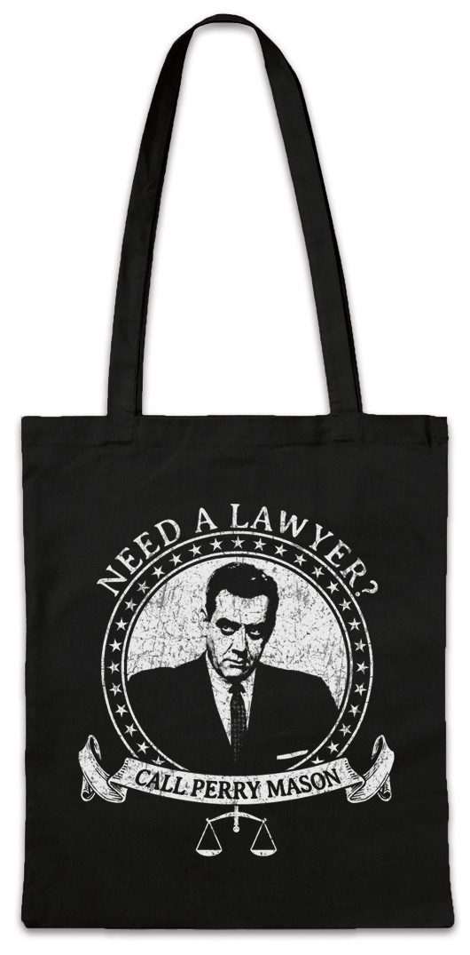 Beuteltasche Need A Lawyer Stofftasche Perry Strafverteidiger Anwalt Verteidiger