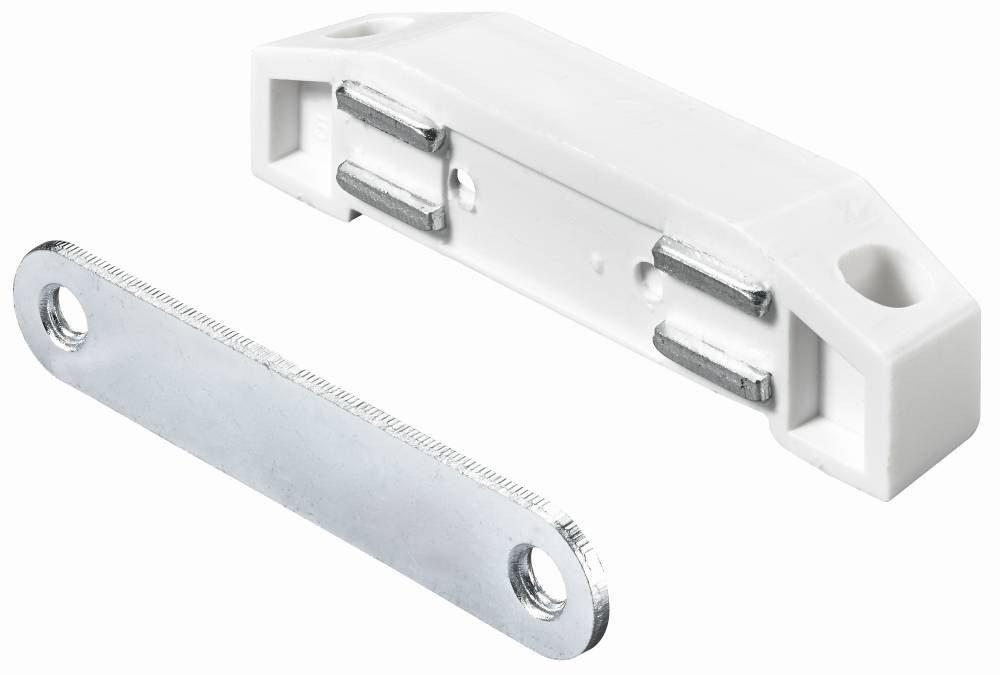 Möbelbeschlag Hettich Magnetschnäpper 17 x 19 x 75 mm weiß 10 kg