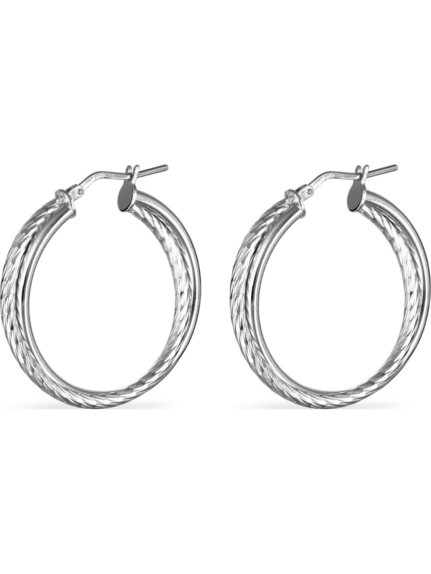 FAVS Paar Серьги-кольца FAVS Damen-Creolen 925er Silber (Paar)