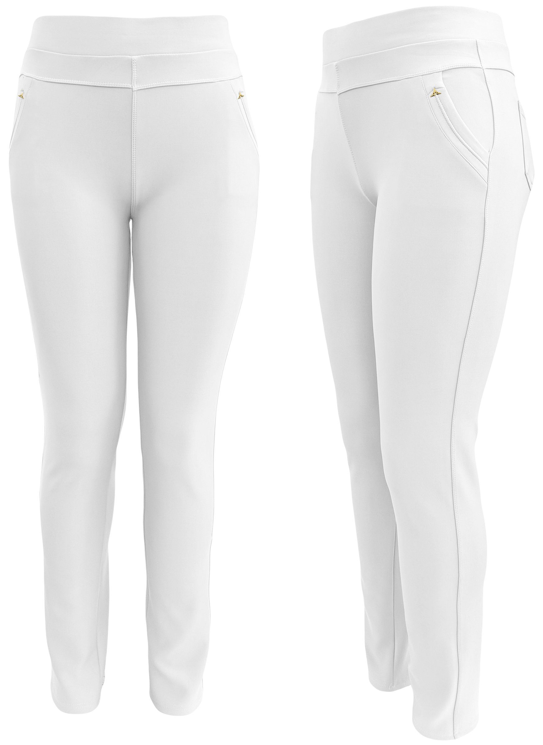 Aurela Damenmode Schlupfhose Basic Damen Leggings günstig online kaufen