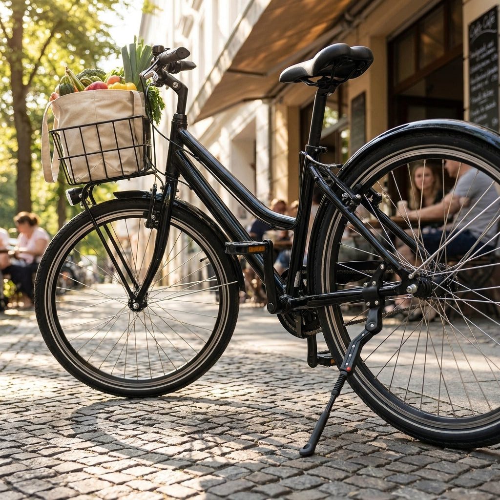 Hebie Fahrradständer Hebie Fox L Hinterbauständer Fahrrad 24 Zoll schwarz 0672 V24