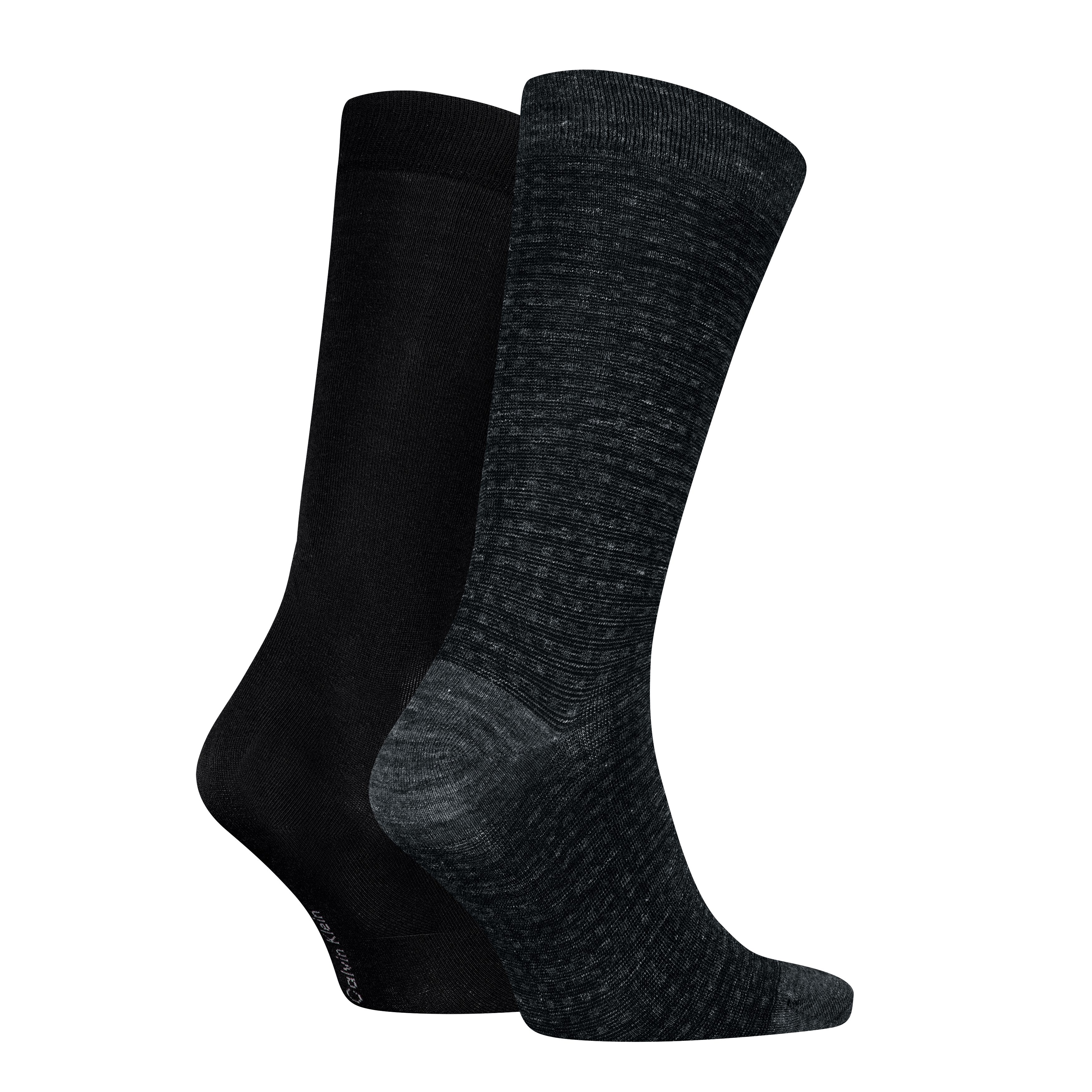 Calvin Klein Socken CK MEN SOCK 2P MELANGE GRID (2er Pack) günstig online kaufen