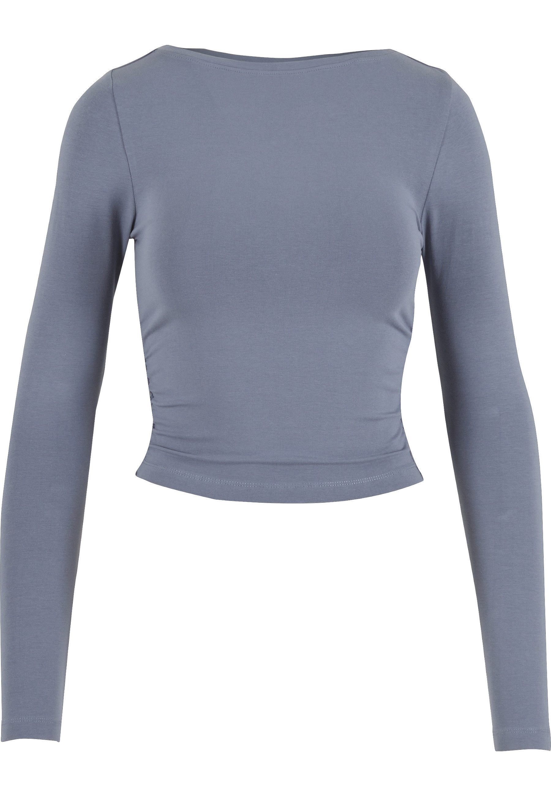 Longsleeve Urban Classics Ladies Ruffled Super Slim Longsleeve