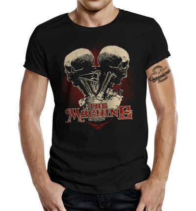 GASOLINE BANDIT® T-Shirt für Biker Motorcycle Racer: The Machine
