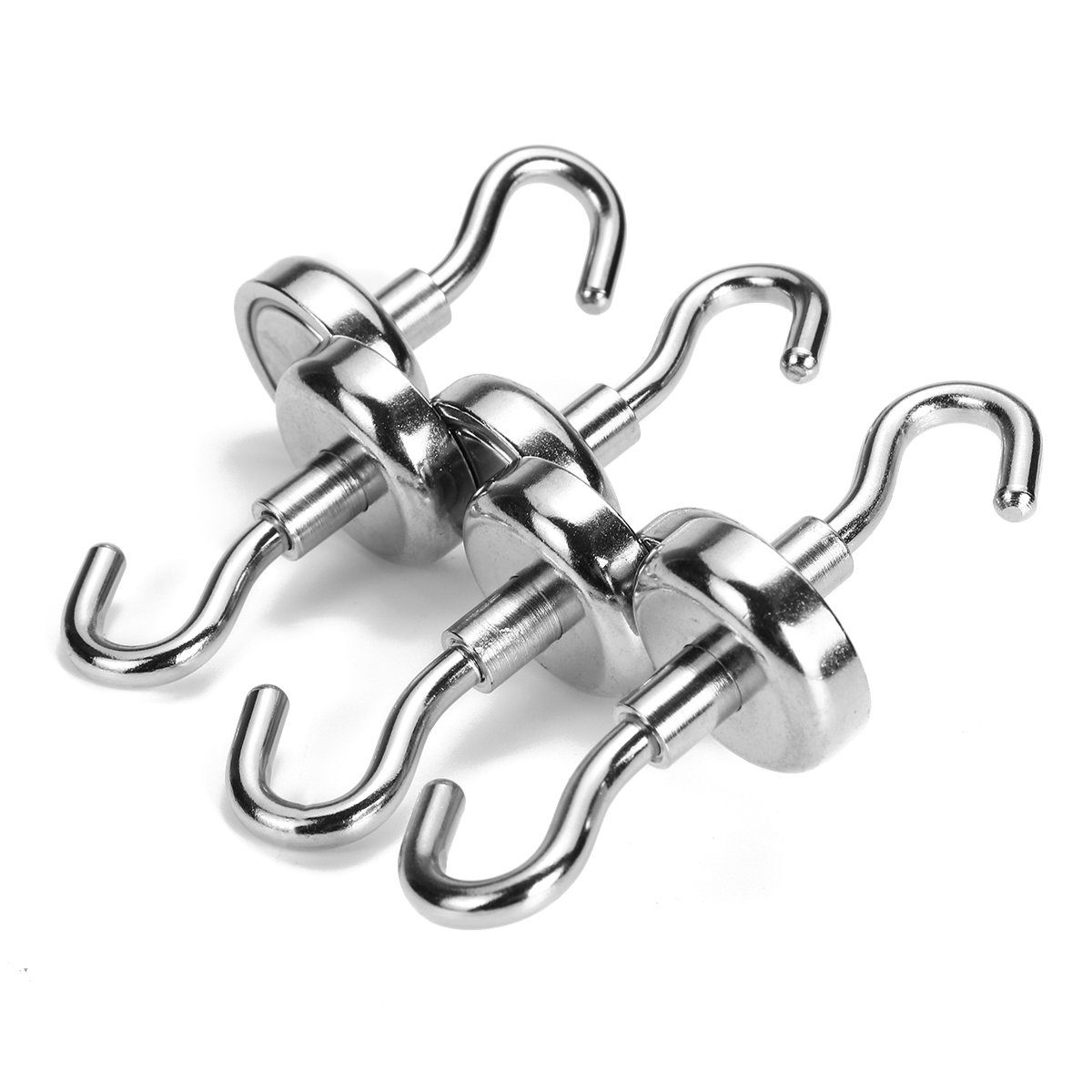 BAYLI Magnet 1 Stück - Haken Magnet klein, super Starker magnetische Haken [Ø