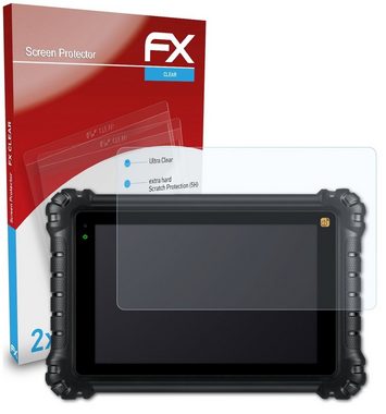 atFoliX Schutzfolie für Autel MaxiCOM MK906 Pro-TS / MK906S PRO-TS, (2 Folien), Ultraklar und hartbeschichtet