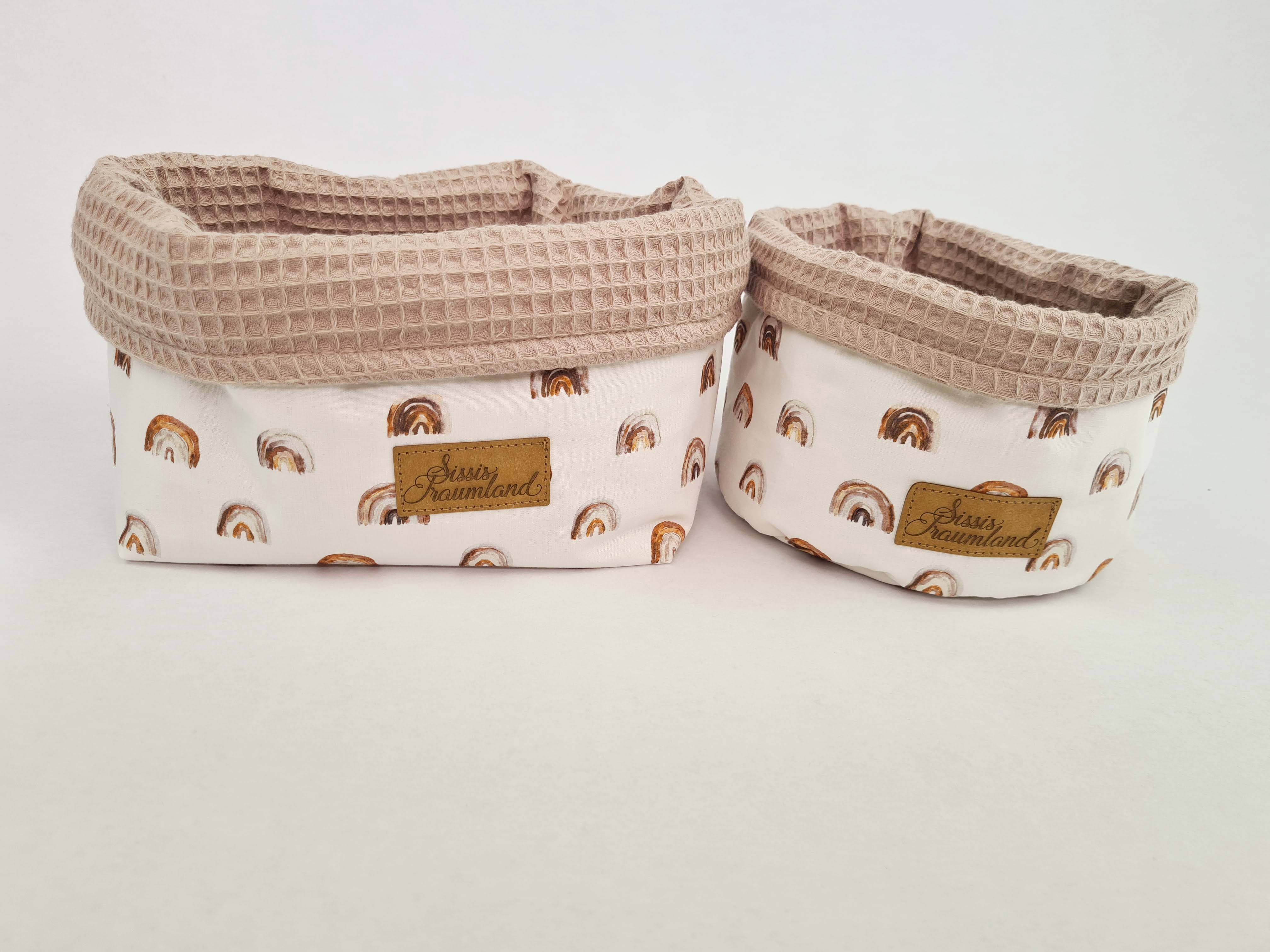 Sissis Traumland Aufbewahrungskorb Sissis Traumland 2er Set Utensilo Wickel günstig online kaufen