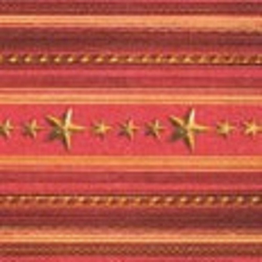 Paper+Design Papierserviette 20 LUNCH SERVIETTEN 33x33cm. STERNE u. STREIFEN rot