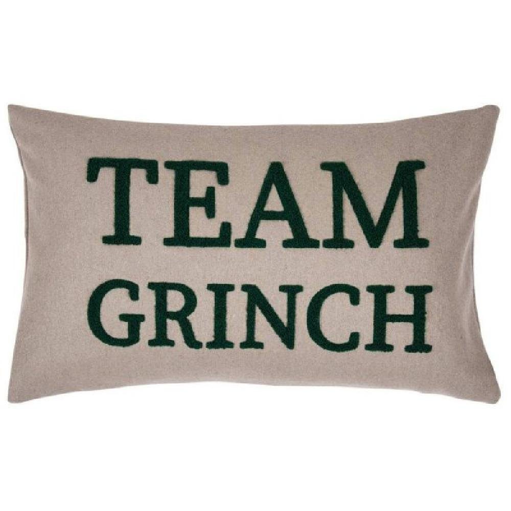 PAD Kissenhülle Kissenhülle Team Grinch Natural (30x50cm) günstig online kaufen