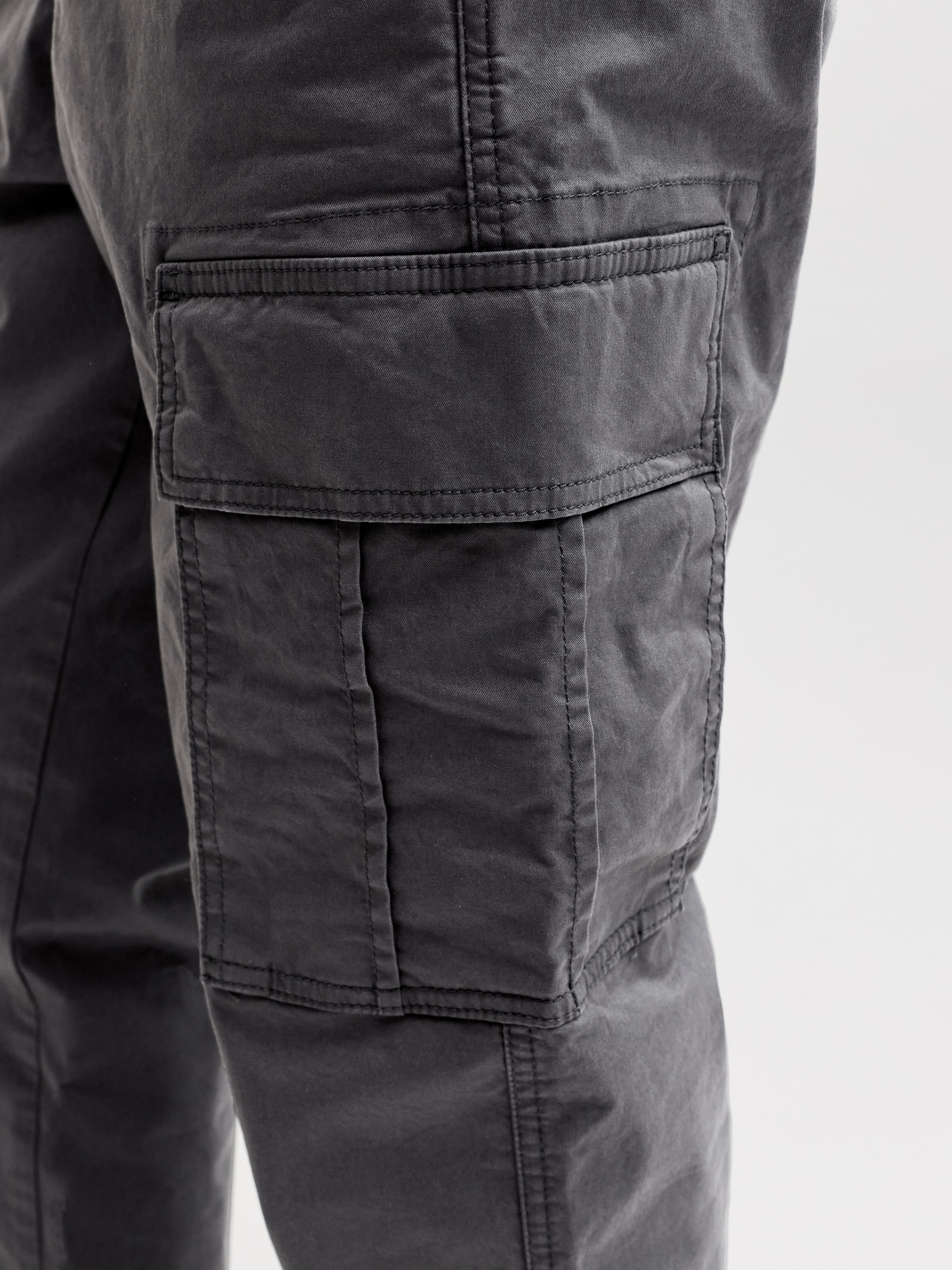 Jack & Jones Cargohose JPSTKANE FRANK CARGO NOOS Baumwollmischung, locker geschnitten
