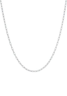 Elli Kette ohne Anhänger Gliederkette Oval Chain Basic Trend 925 Silber