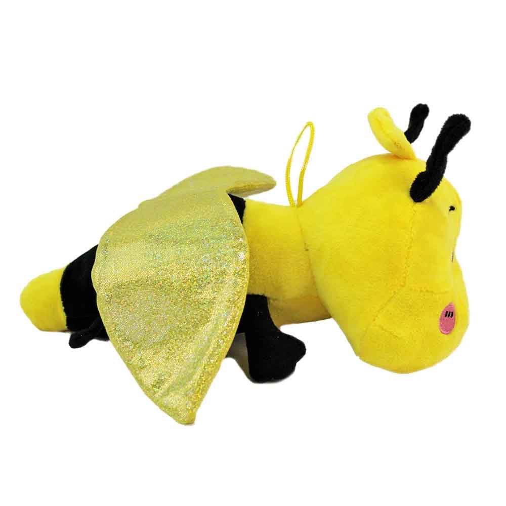 Krüger & Gregoriades Kuscheltier Plüsch Stoff Biene - ca. 25 cm (1-St)