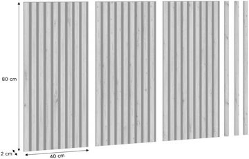 INOSIGN Wandpaneel Silencio, BxL: 40x80 cm, (3-tlg) 40 x 80 cm
