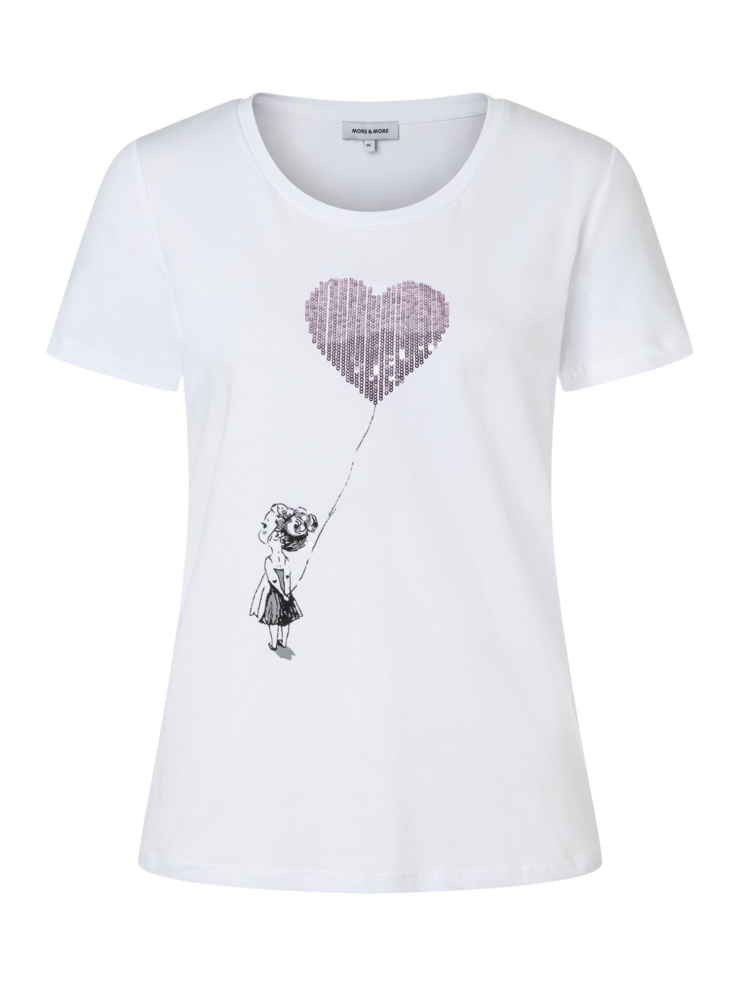 MORE&MORE Kurzarmshirt Kurzarmshirt günstig online kaufen