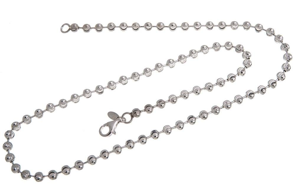 Silberkettenstore Silberkette Kugelkette, geschliffen 5mm - günstig online kaufen
