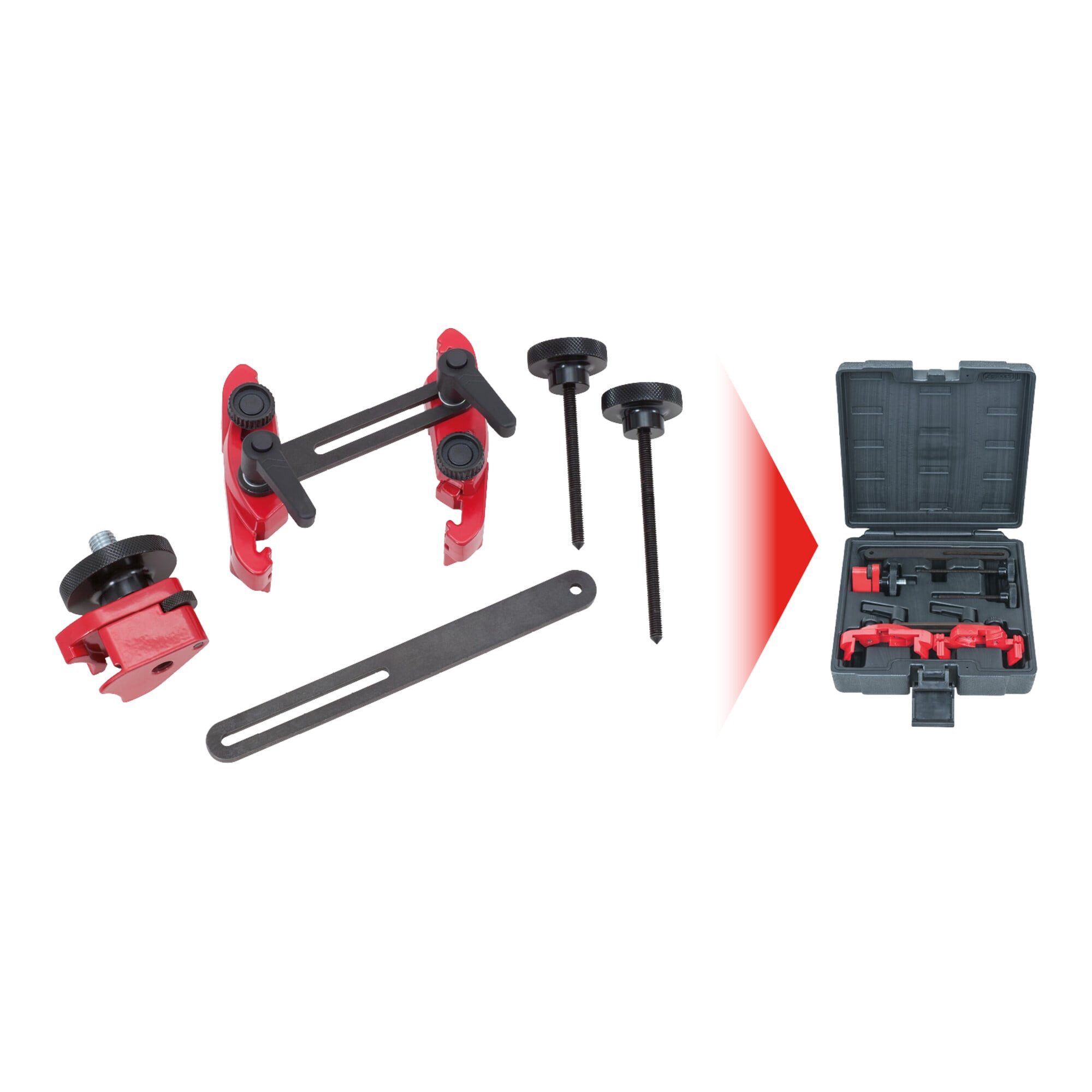 KS Tools KS Tools Universal-Nockenwellen Blockiervorrichtung, 5-teilig