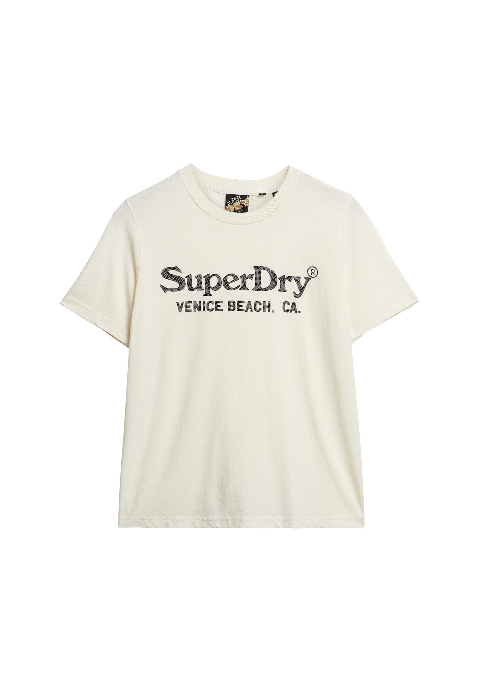 Superdry T-Shirt METALLIC VENUE RELAXED TEE