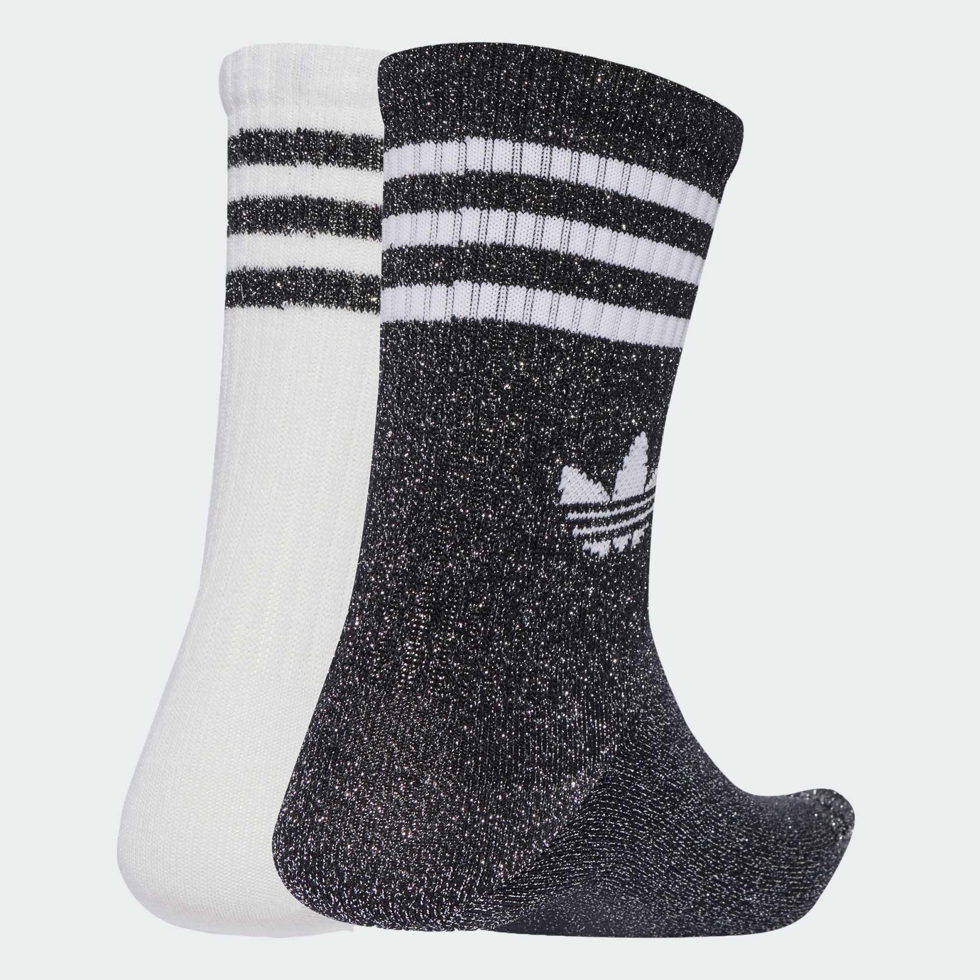 adidas Originals Funktionssocken 3-STREIFEN GLITZER CREW SOCKEN, 2 PAAR (1- günstig online kaufen