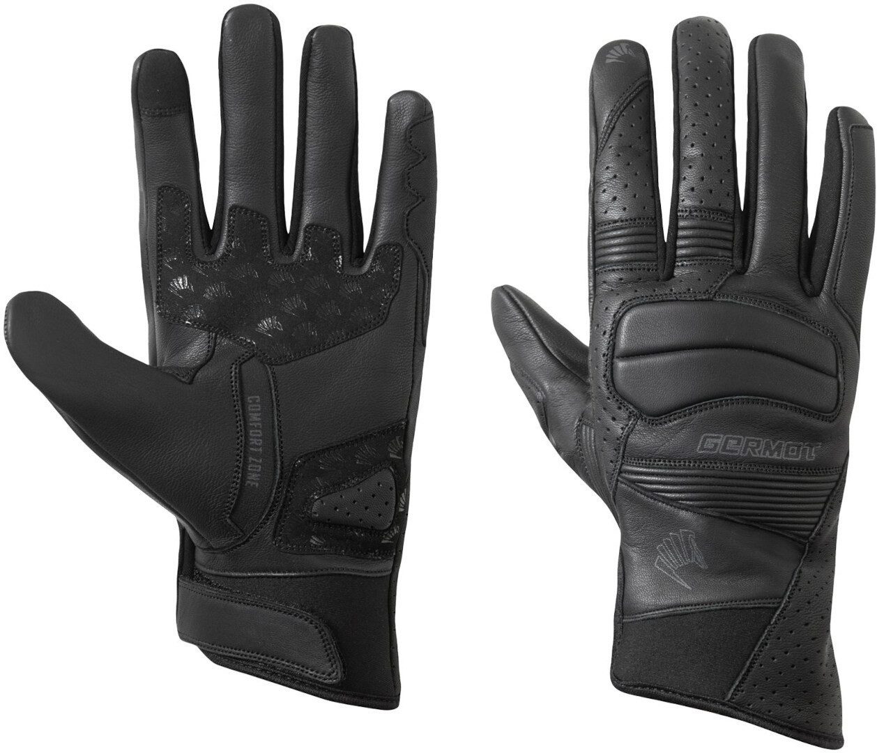 Germot Motorradhandschuhe Seca Motorrad Handschuhe Atmungsaktiv