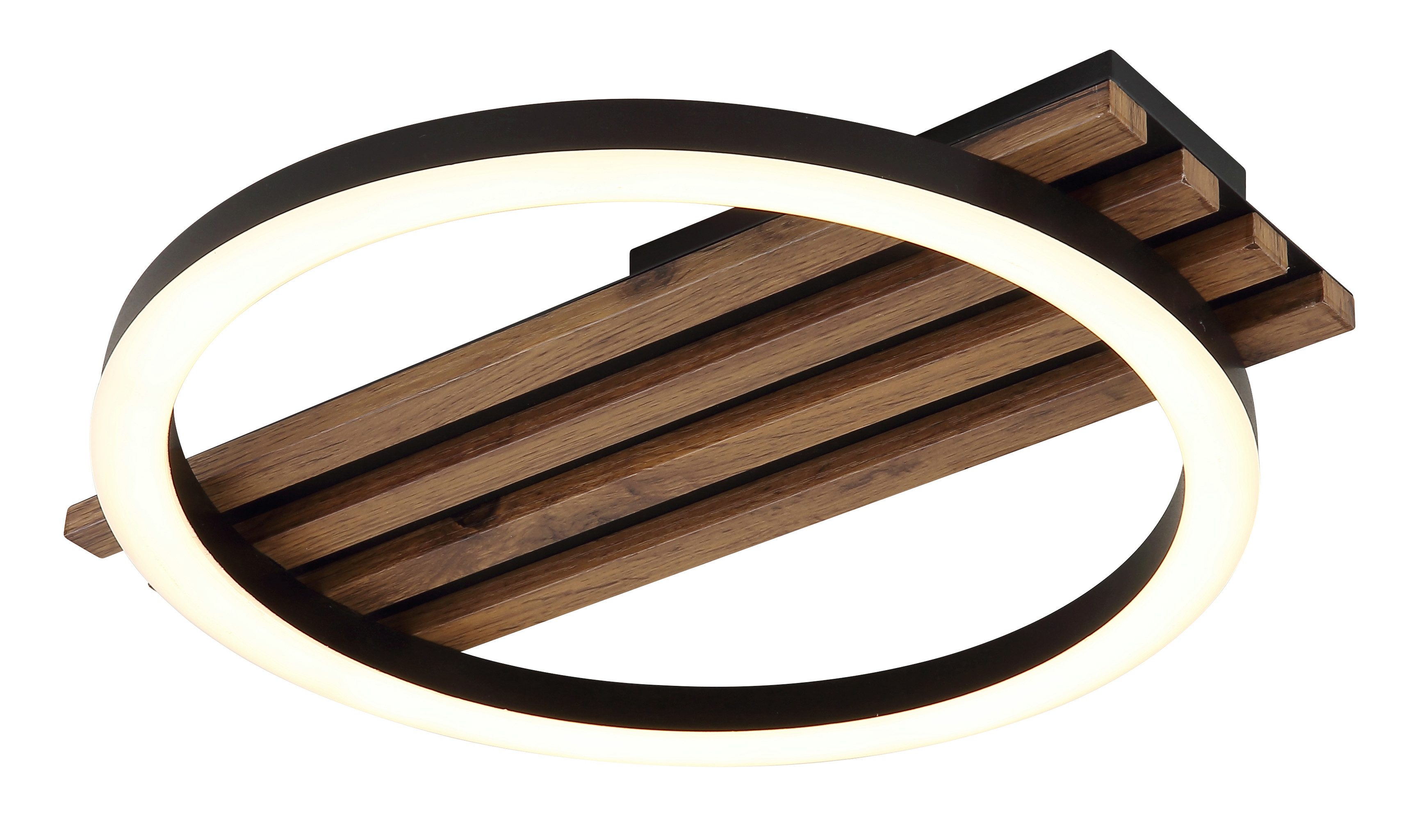 GLOBO LIGHTING Deckenleuchte TISHA, LED fest integriert, Warmweiß, Deckenlampe Wohnzimmer-Leuchte Schlafzimmer-Leuchte Flur Küche