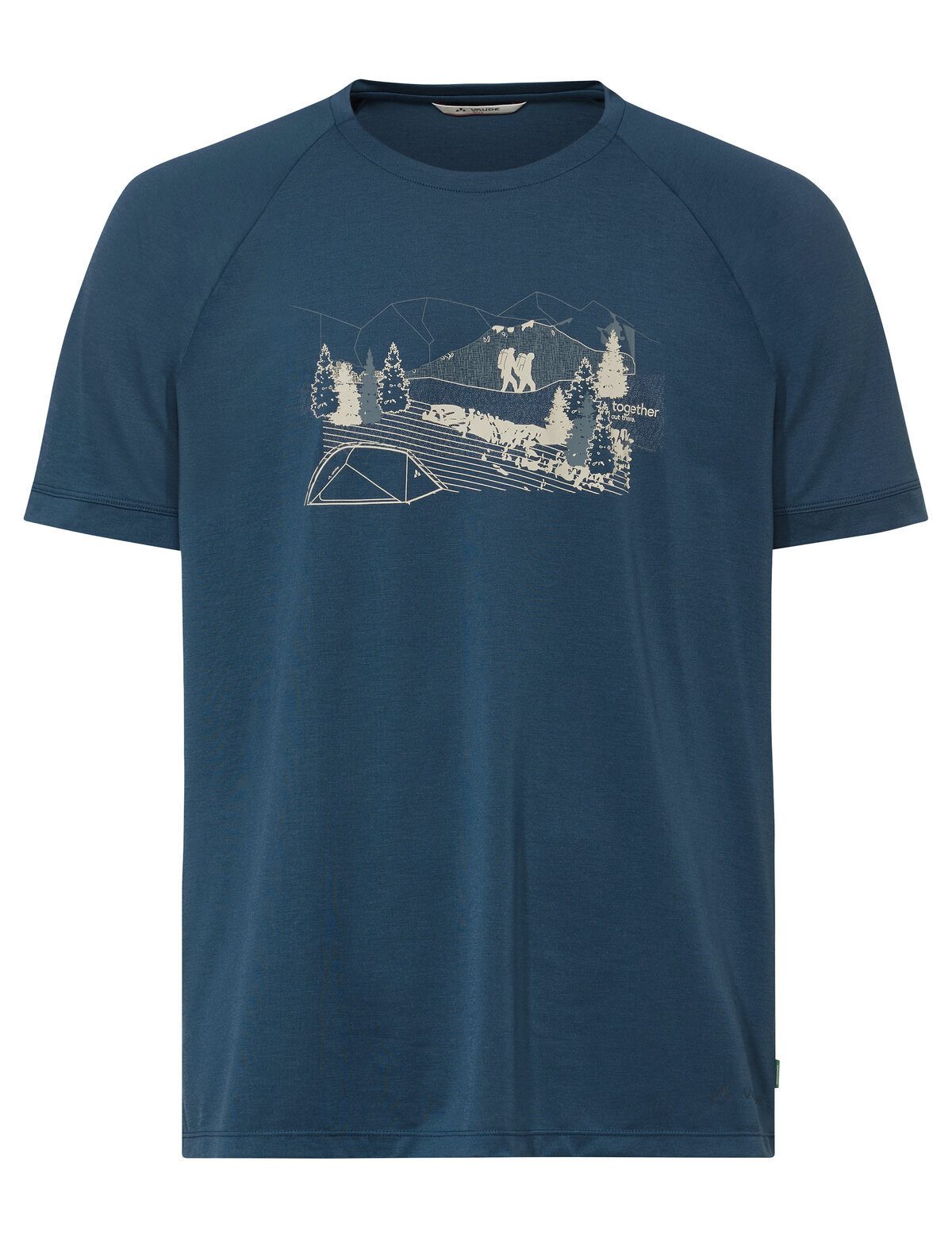 VAUDE T-Shirt Men's Gleann T-Shirt II (1-tlg) schnelltrocknendes und funktionelles Shirt