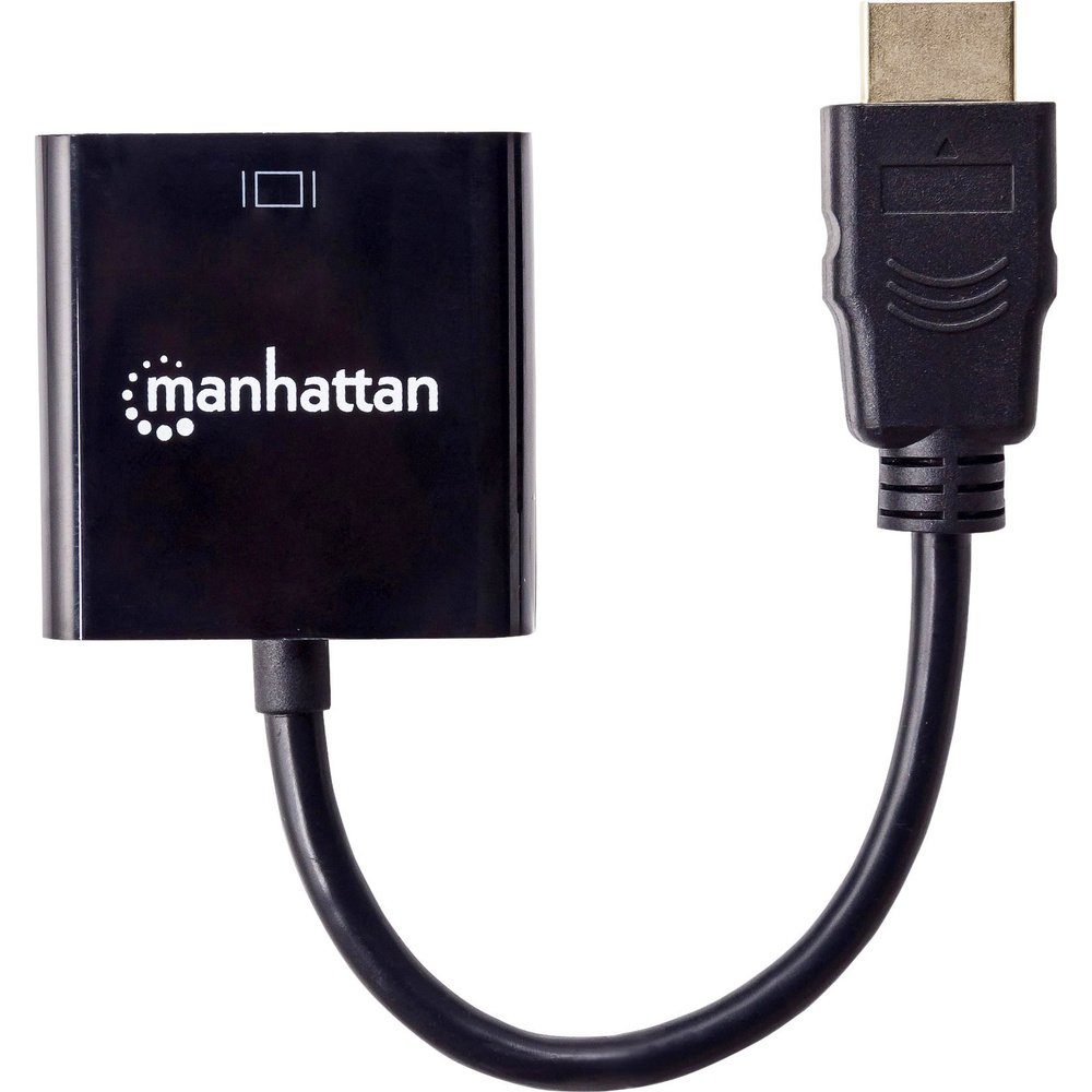 VGA MANHATTAN Adapter Manhattan [1x HDMI / VGA-Buchse] 151467 cm 0.26 - TV-Adapter, HDMI-Stecker 1x